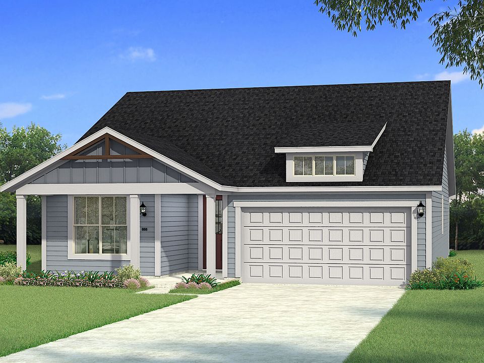 The Sarafina - Farmhouse Elevation