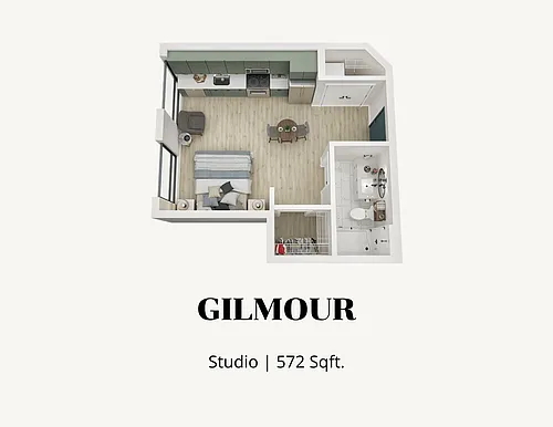 Floor plan Gilmour
