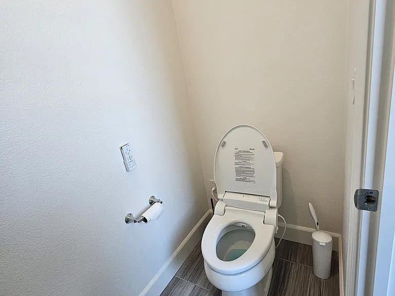 Toilet in Master bedroom with its own door