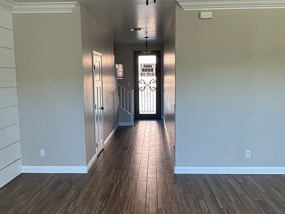 Front door entry into dining room.