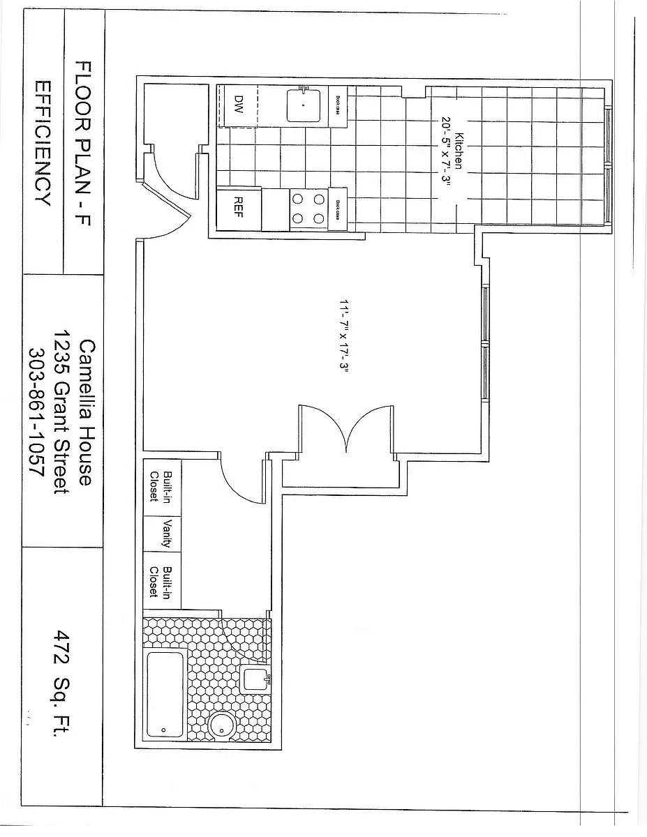 Floor plan Floor Plan F