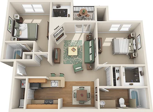 Floor plan B1