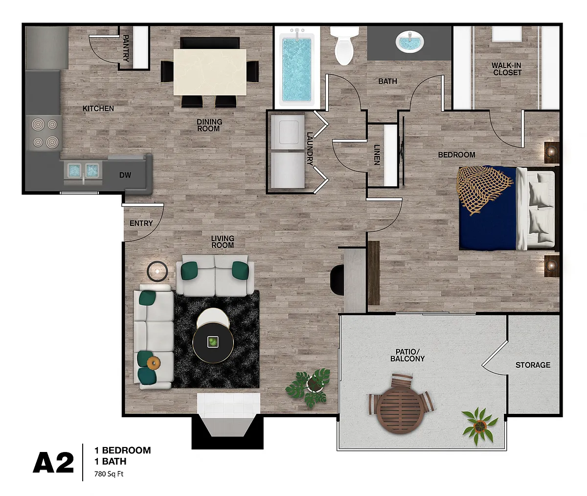 Floor plan A2