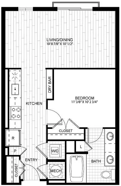 Floor plan F.A02B WDU