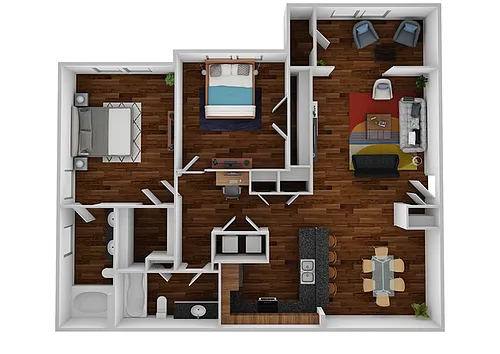 Floor plan B2 - The Vanderbilt