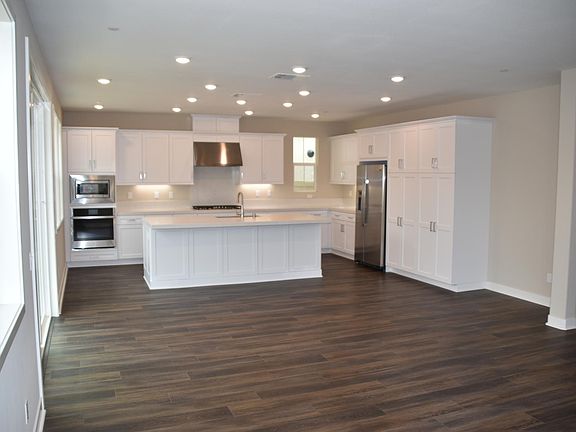 Kitchen opens to Great room