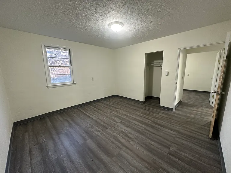 Basement apartment bedroom 1