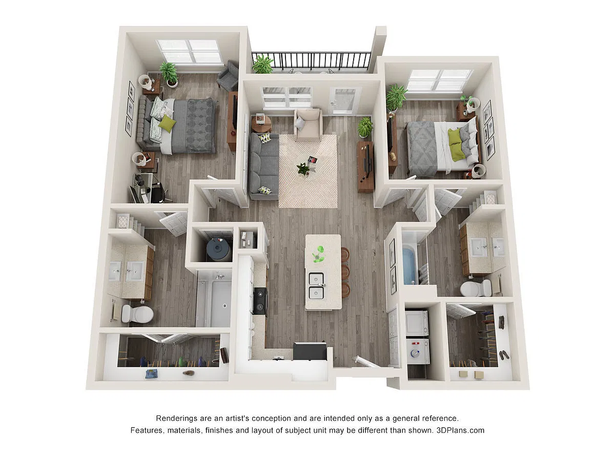 Floor plan B1