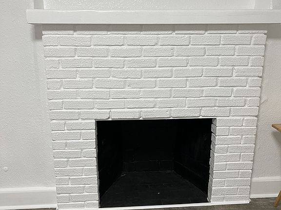 charming fireplace - decorative only