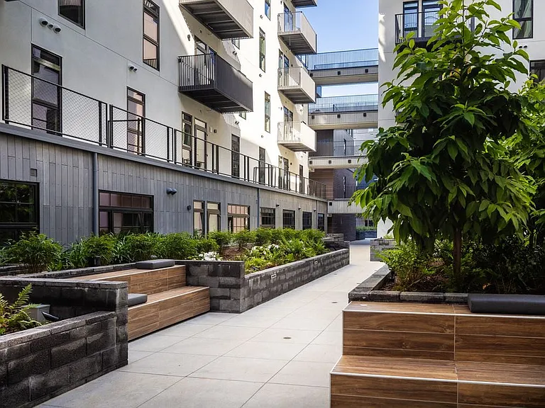 The Foundry courtyard