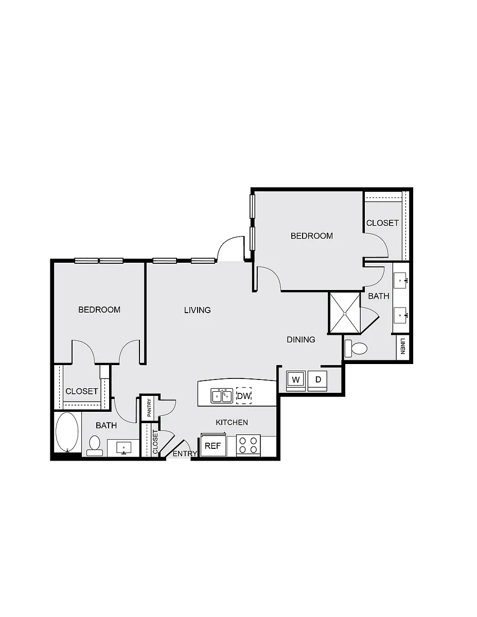 Floor plan B3M