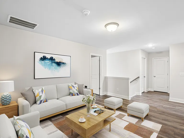 Upstairs loft area, can be used as TV room, playroom, etc.
