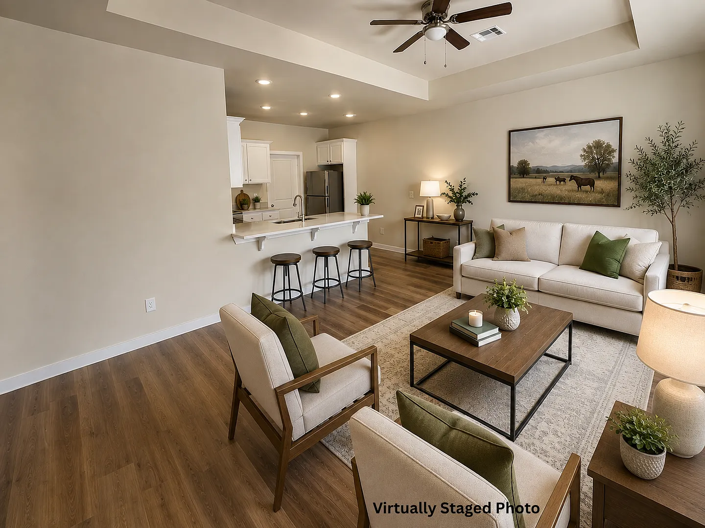 Brand-New 2BR/2BA Duplex with Private Fenced Yard | $1,280/mo — Photo 2