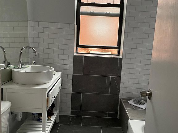 Bathroom with shower and tub