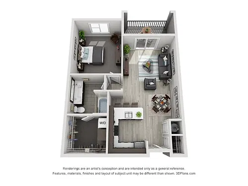 Floor plan B7