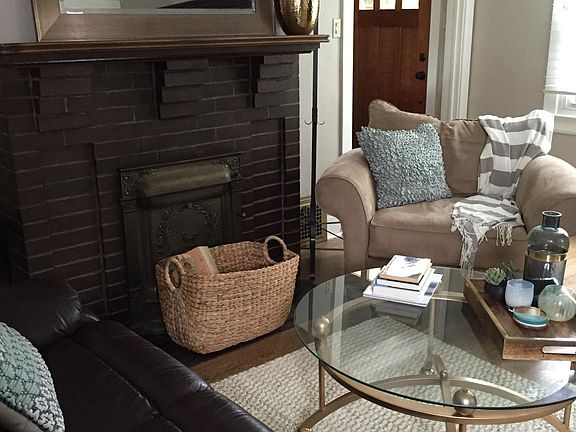 Wood Burning Fireplace