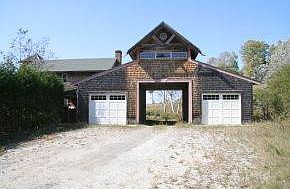 Entry through unique garage