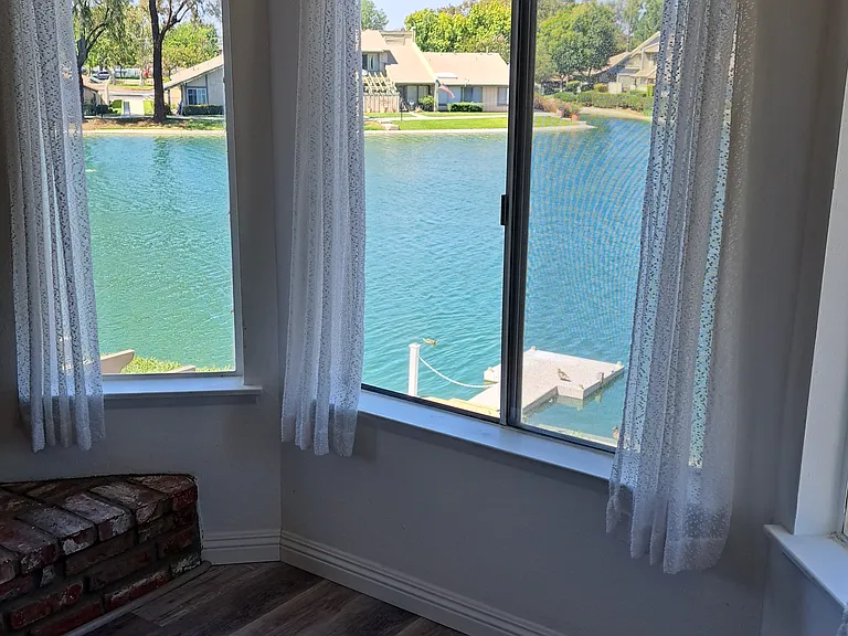 Check out the view from upstairs Master