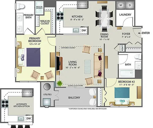 Floor plan Union