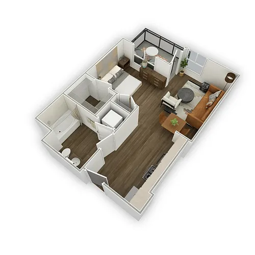 Floor plan Bushwick 2