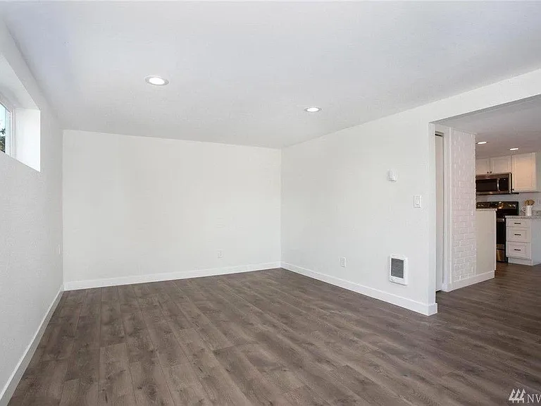 Living room viewed from one of the corners