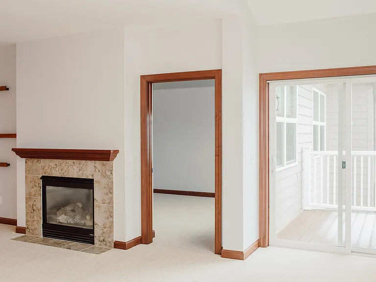 Access to primary suite & private deck