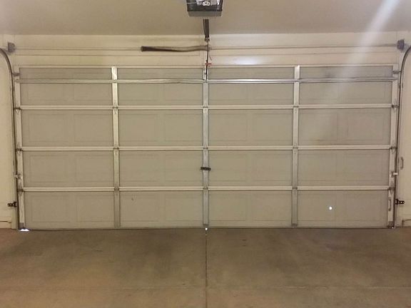 2 Car garage with opener