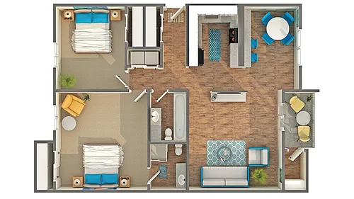 Floor plan Dakota - The Tigard