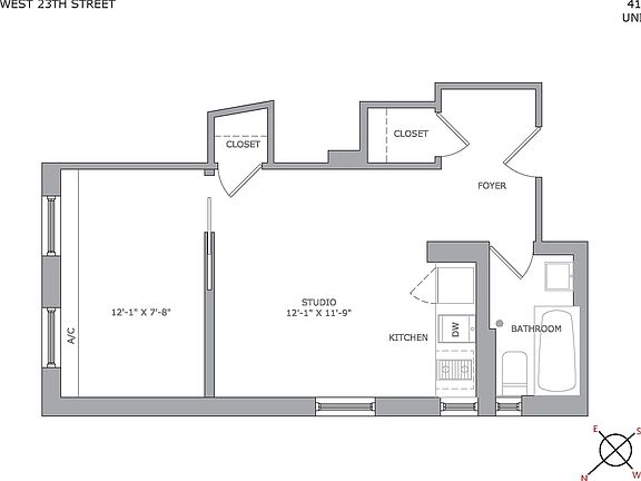 2nd image of 225 W 23rd St #2255J