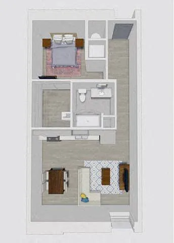 Floor plan 50 Peabody - A1