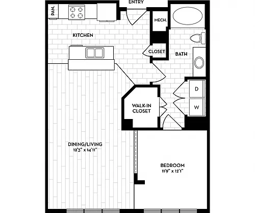 Floor plan Beale