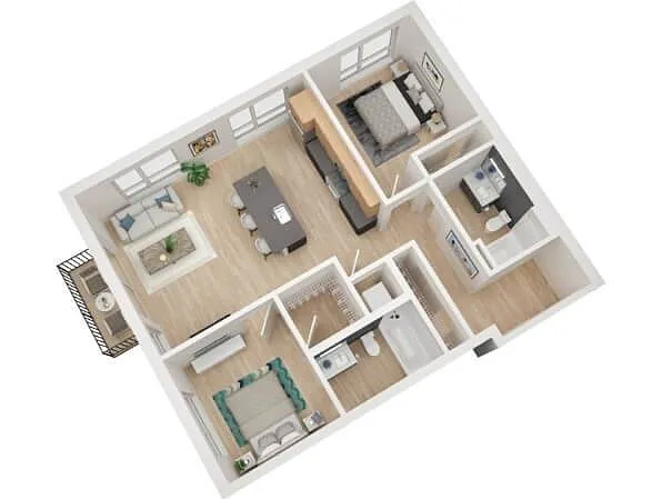 Floor plan Prairie