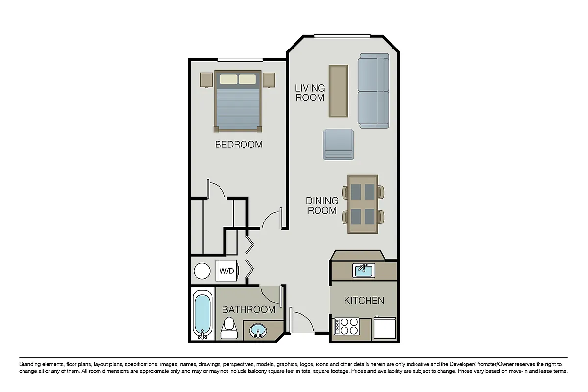 Floor plan Plan 1A