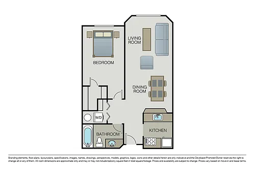 Floor plan Plan 1A
