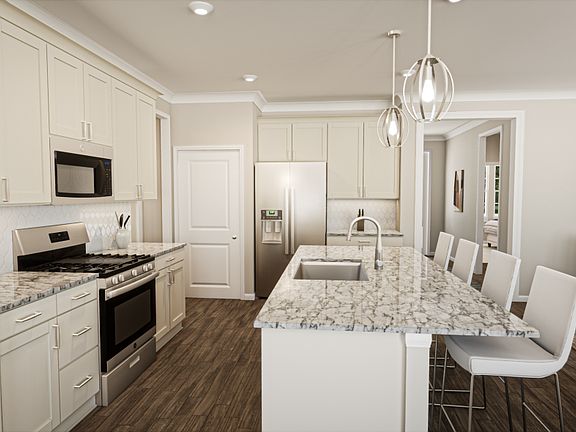 McLean Overlake Residence 1- Kitchen Rendering