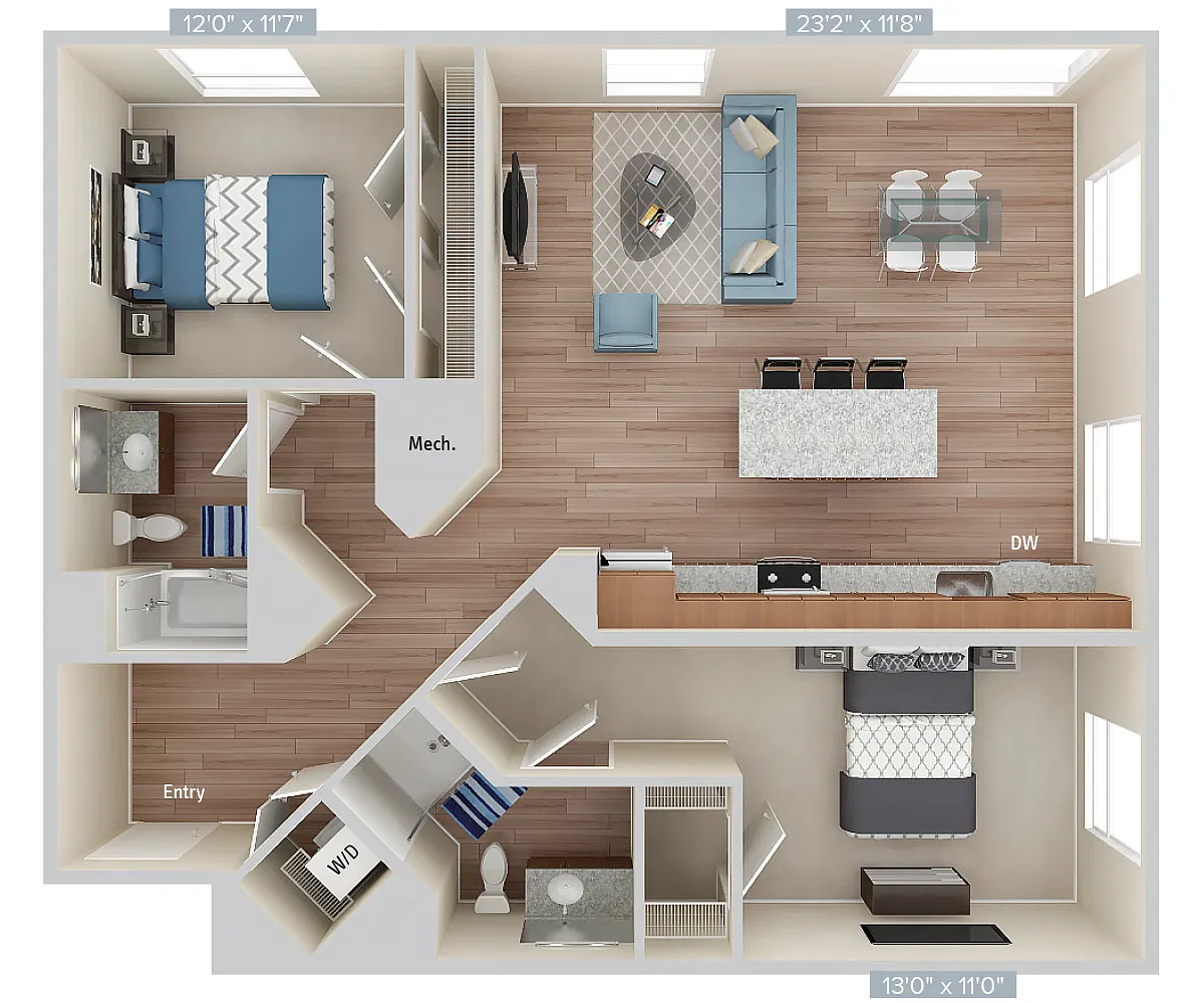 Floor plan 601