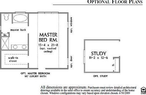 Floor Plan Options