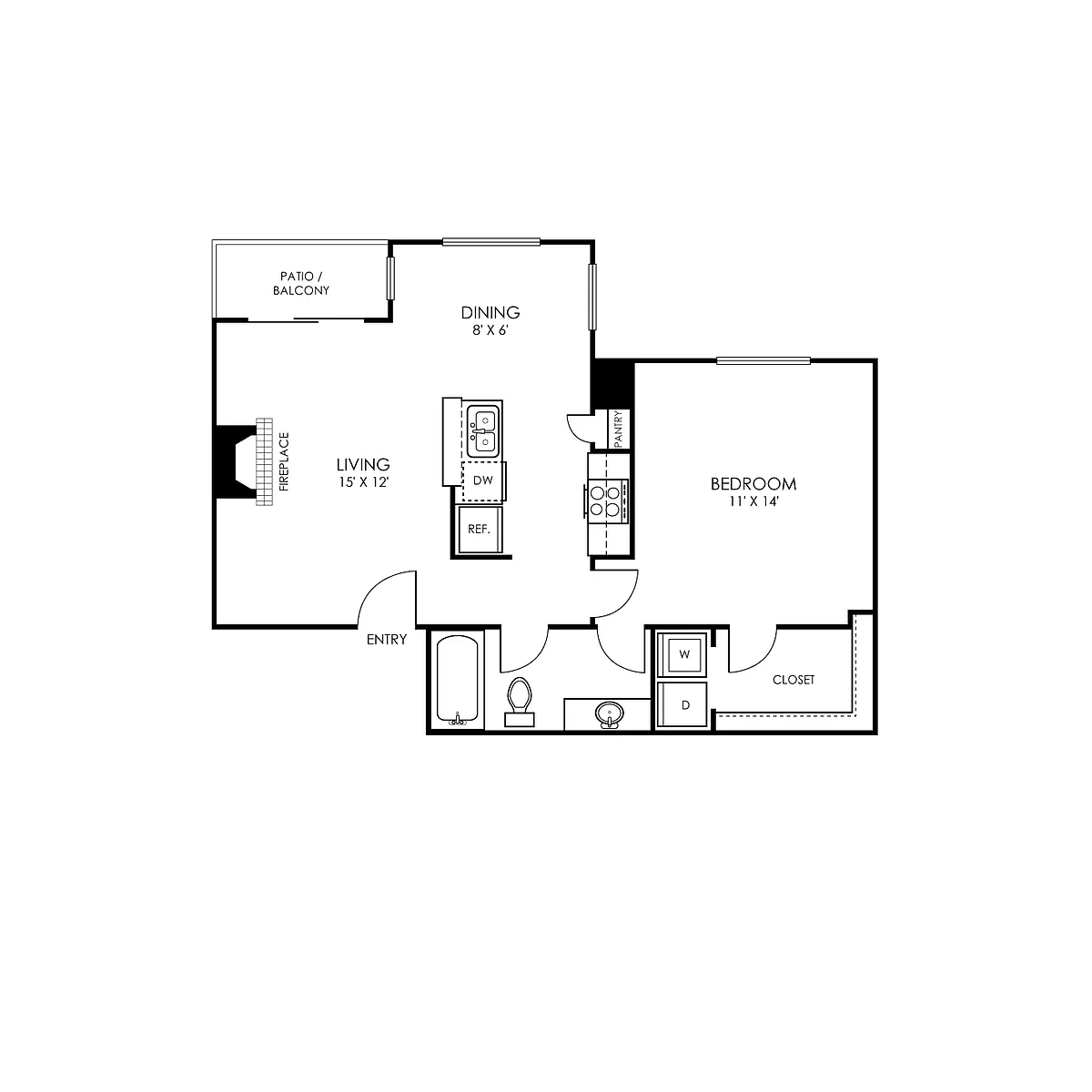 Floor plan A3 Traditional
