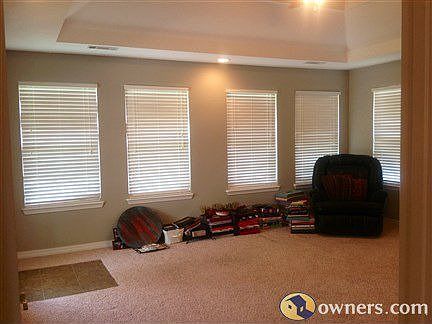 Separate sunny den with door to separate from living room