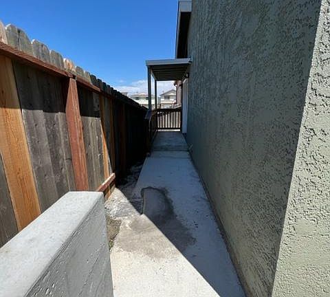 Path to additional entrance from first floor main living room