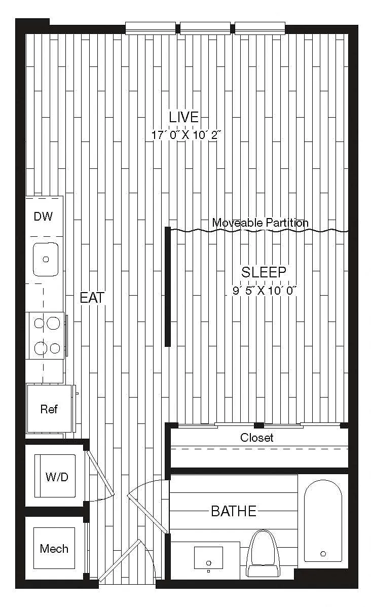 Floor plan Lofts-S08