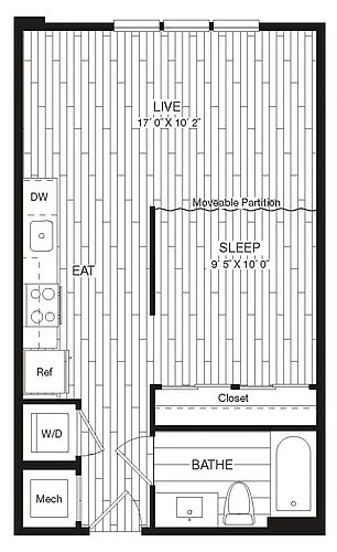 Floor plan Lofts-S08