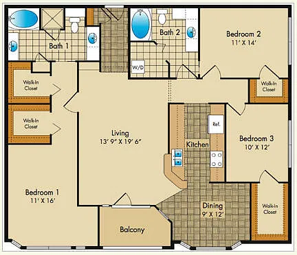 Floor plan G