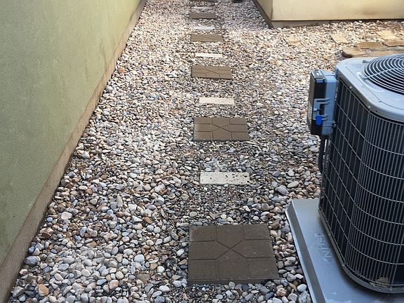 newly redone sideyard 2015