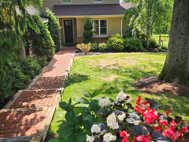 Front of duplex