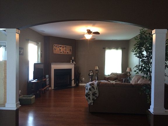 Living Room view from Kitc.