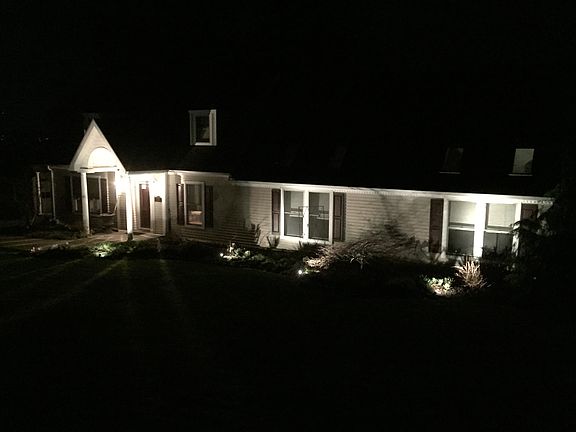 Night view from hillside ave