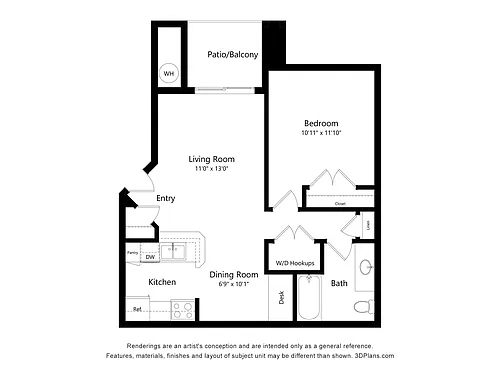 Floor plan Meadowlark