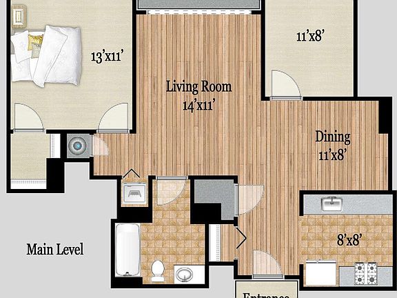 3rd image of 880 N Pollard St APT 422