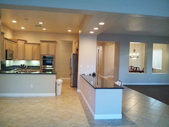 Kitchen and formal dining.